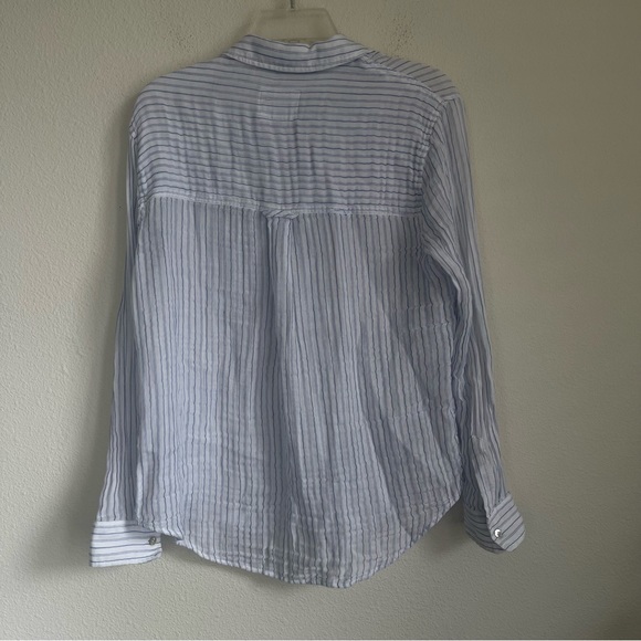 Rails Striped Button Down Long Sleeve Pocket Shirt - Picture 5 of 7